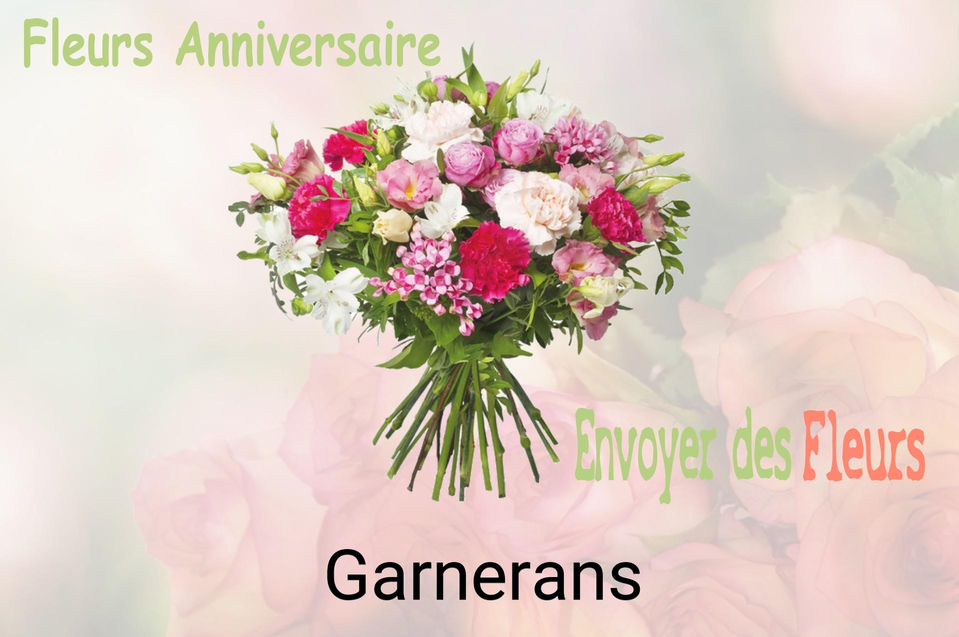 Bouquet de fleurs d’anniversaire livré à Garnerans